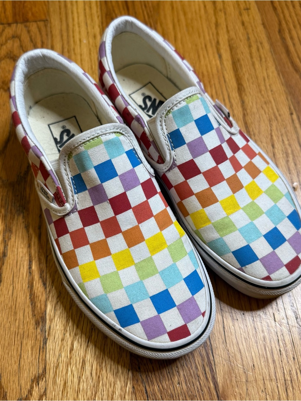 Vans ColorBlock Slip Ons - Picture 2 of 9